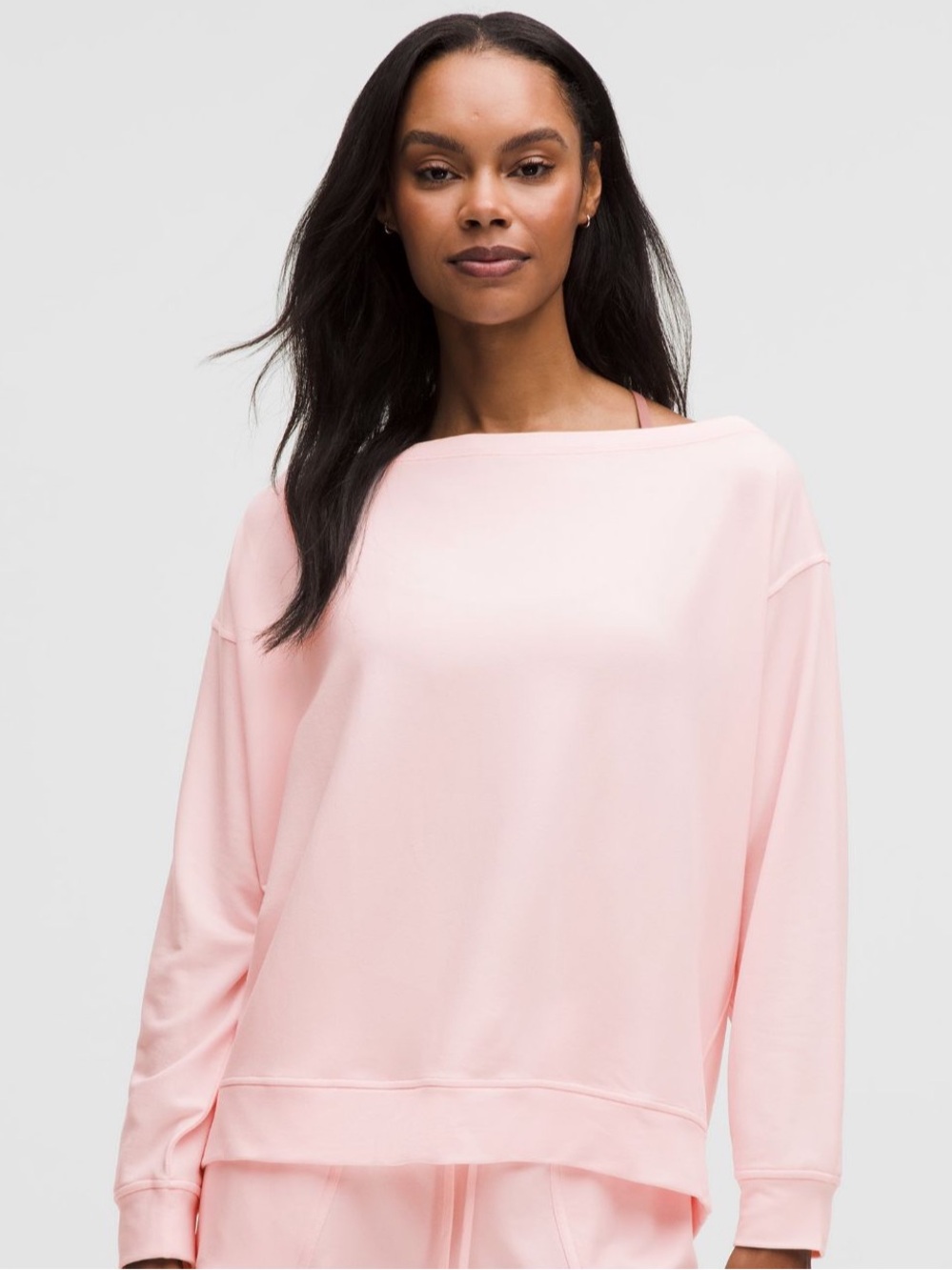 Lululemon BeCalm Oversized Boatneck Long Sleeve Shirt